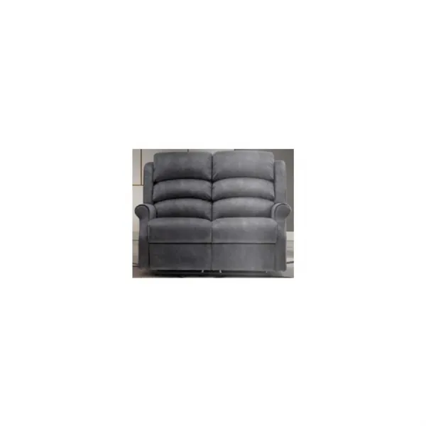 Penarth Grey Fabric 2 Seat Electric Recliner Sofa
