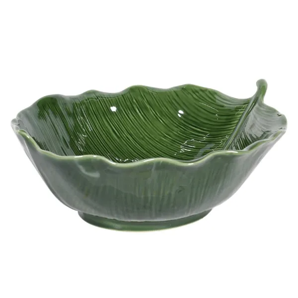 Green Beech Leaf Bowl