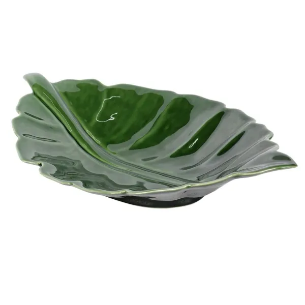 Green Beech Leaf Plate