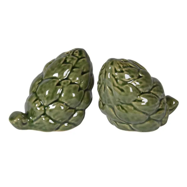 Artichoke Salt and Pepper Pots Set