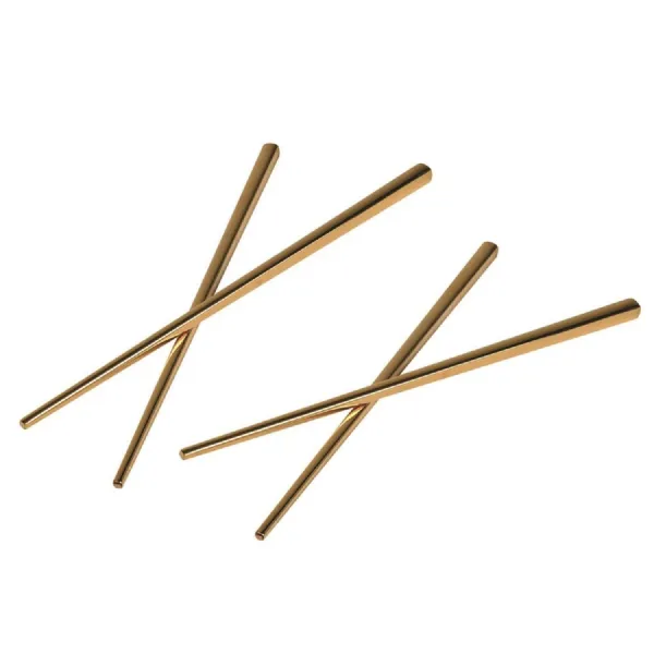 Set of 4 Gold Chopsticks