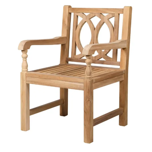 Teak Ornate Garden Chair