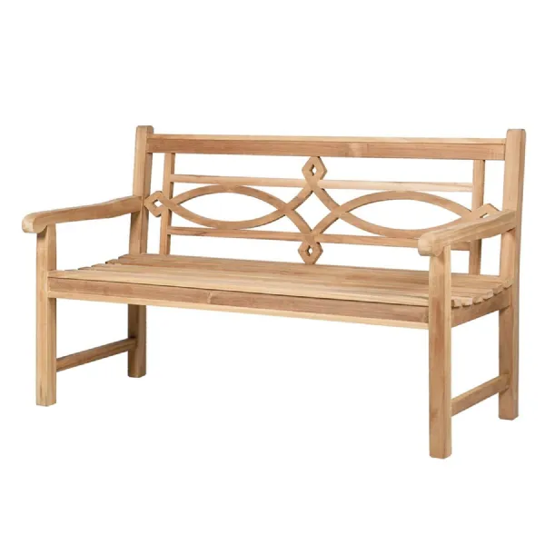 Teak Ornate Garden Bench
