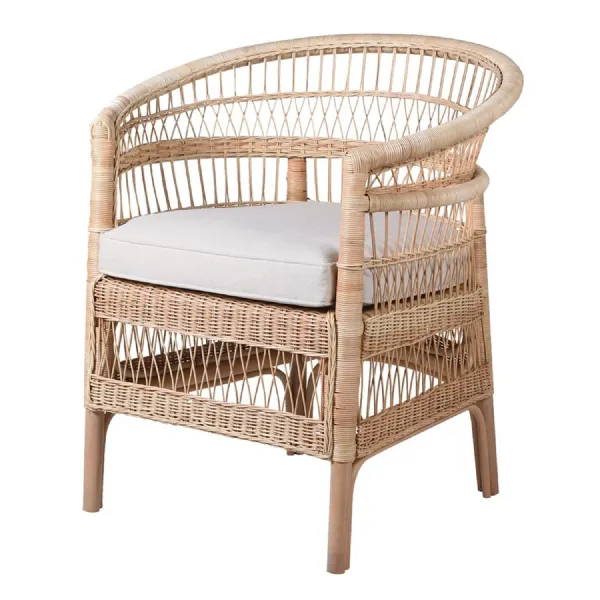 Kuba Raffles Chair with Cushion