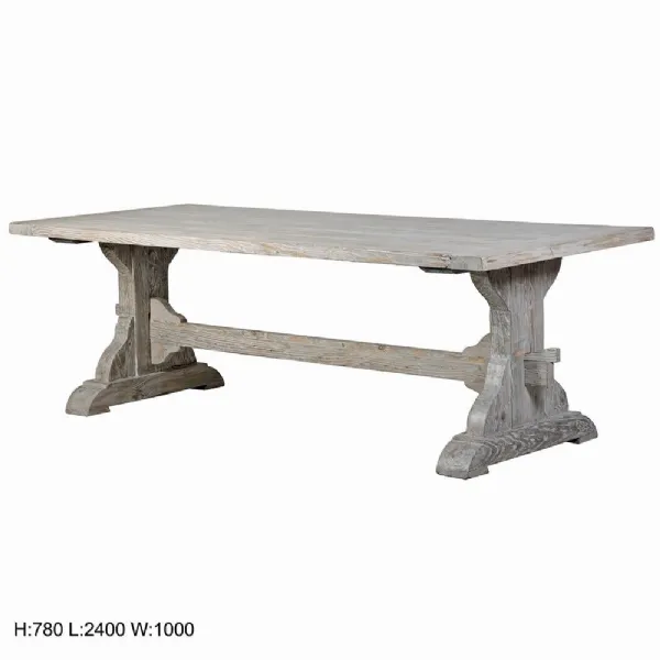 Rustic Pine Dining Table