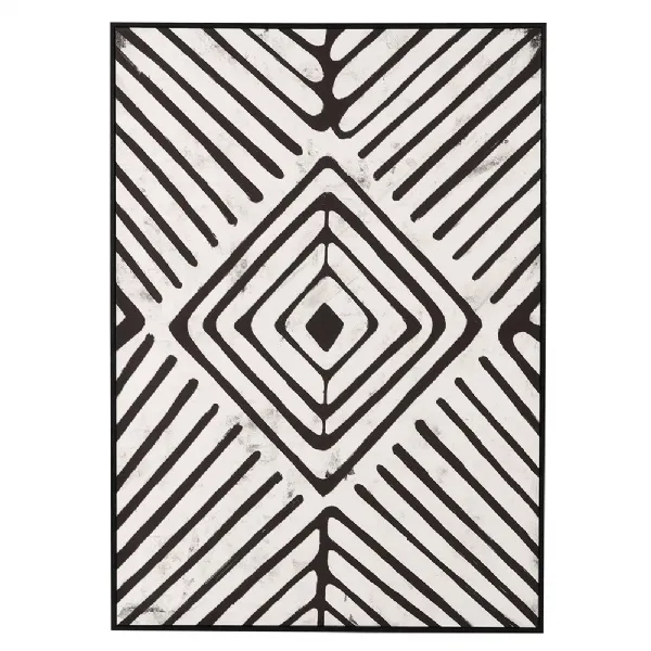 Black And White Abstract Tribal Picture