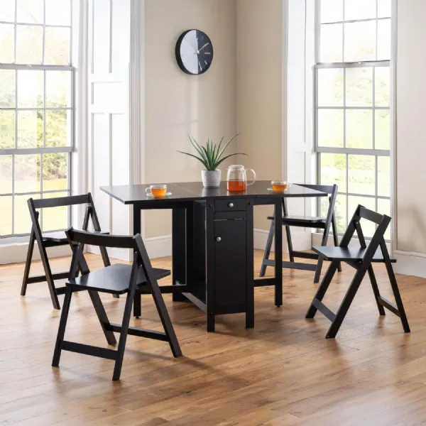 Savoy Dining Set Black