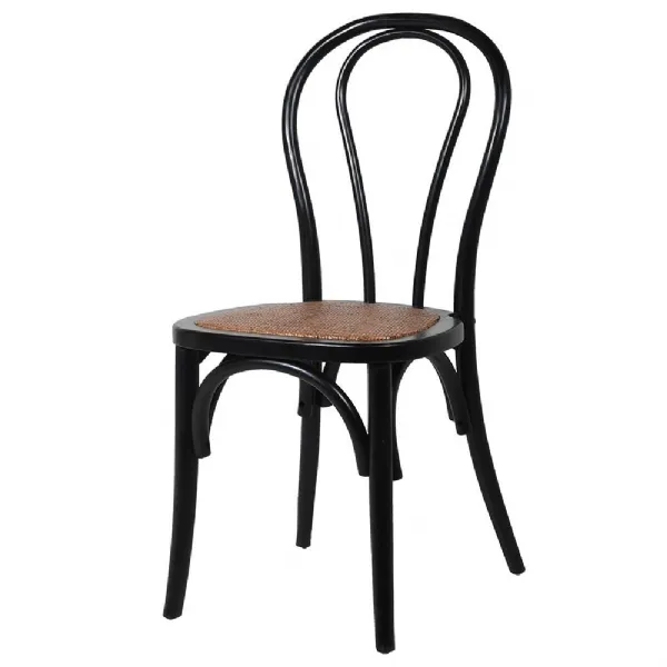 Black Stack Able Dining Chair