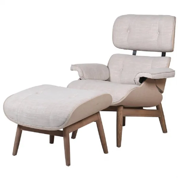 Chair With Footstool