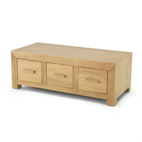 American White Oak 6 Drawer Coffee Trunk