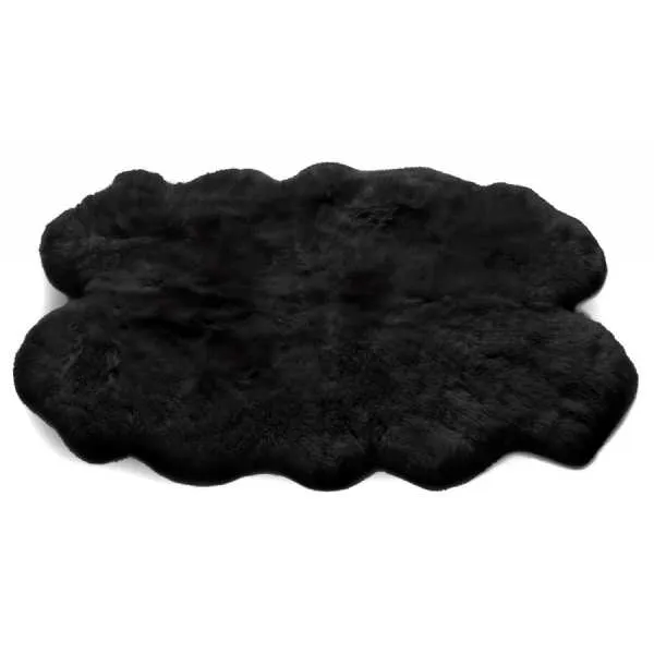 Origins Genuine Sheepskin Black Quad
