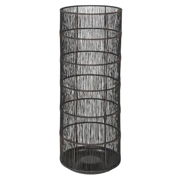 Antique Bronze Mesh Umbrella Stand