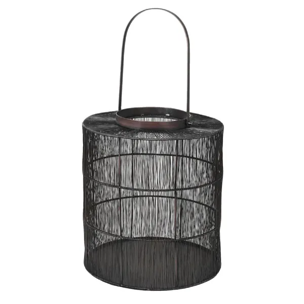Antique Bronze Mesh Lantern