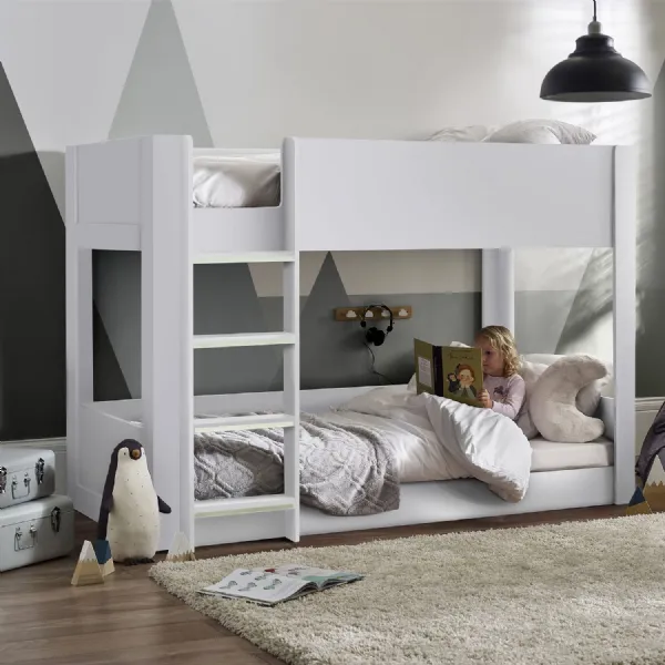 Solomon Bunk Bed All White