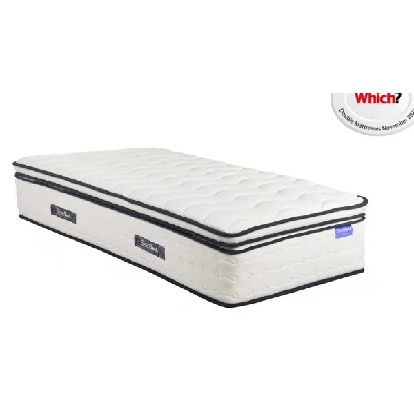 3ft 2000 Pocket Spring Boxtop Mattress Vacuum Packed