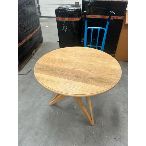 Shoreditch Large Round Dining Table Seconds