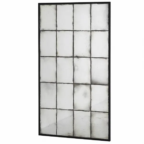 Black Frame Ant Mirror