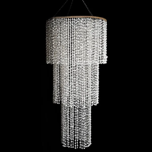 Hand Made 3 Tier White Shells Light Shade Only