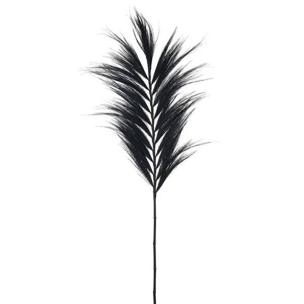 Black Real Grass Decoration