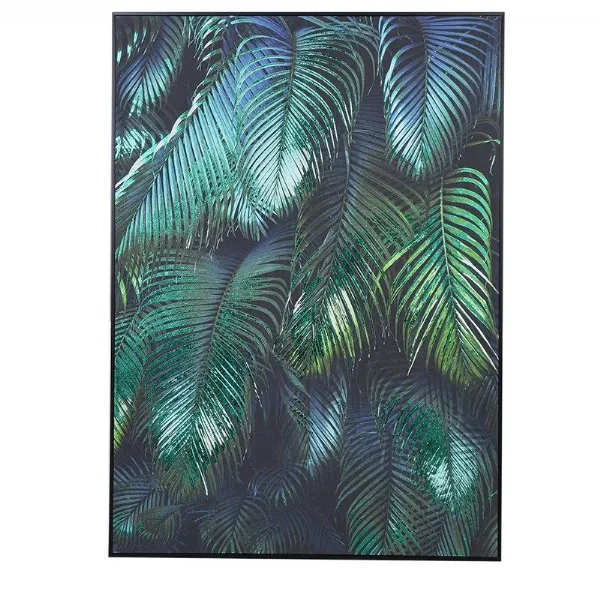 Tropical Leaves Picture Canvas Wall Art