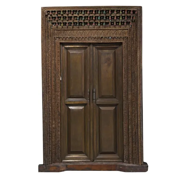 Wooden Door with Frame