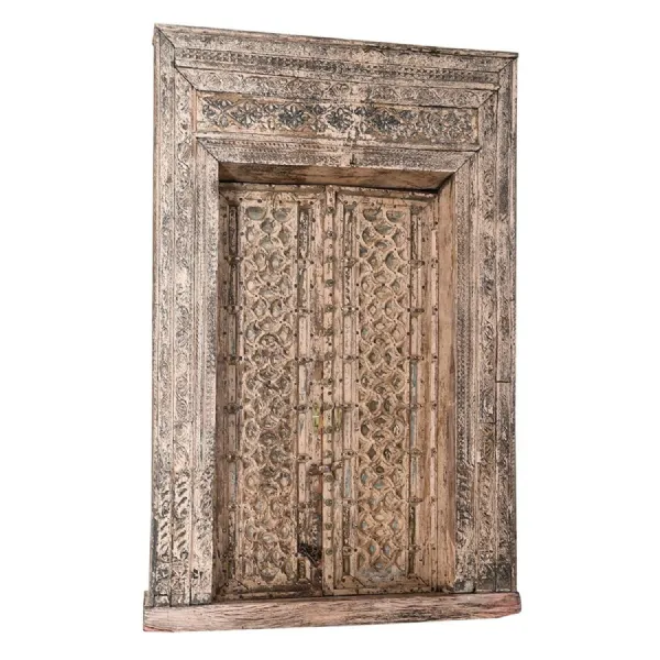 Wooden Door with Frame