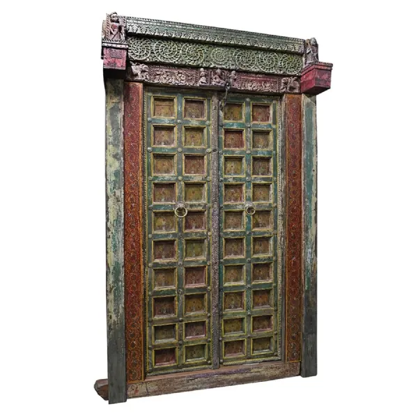 Wooden Painted Door with Frame