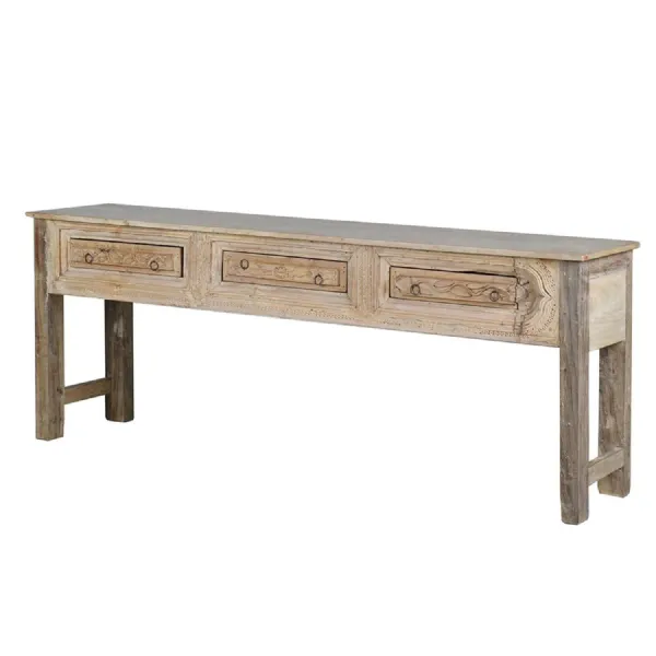 Wdn 3 Drawer Console Tbl