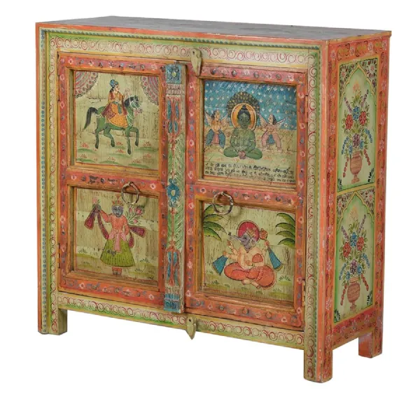 Painted Wooden Sideboard