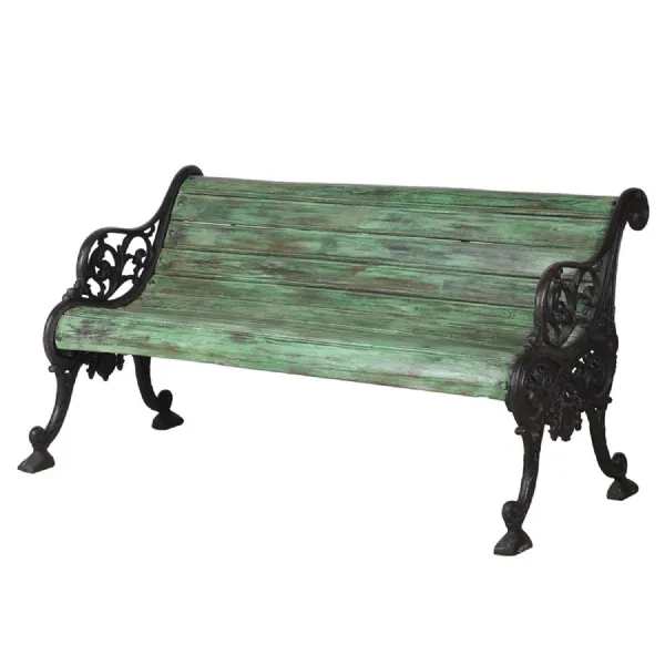 Cast Iron wood Bench