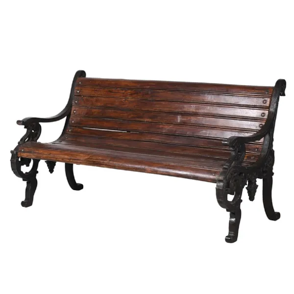Cast Iron wood Bench