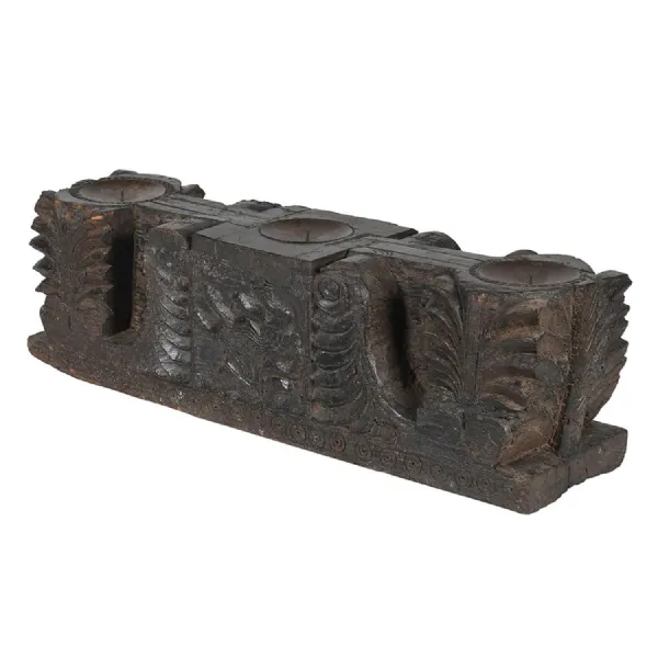 Wooden Candle Stand