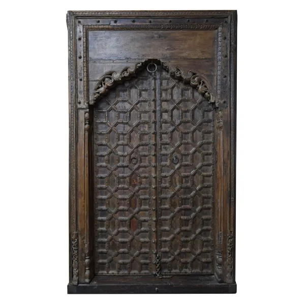 Wooden Door with Frame