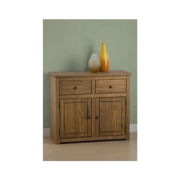 Santana Solid Pine 2 Door 2 Drawer Sideboard
