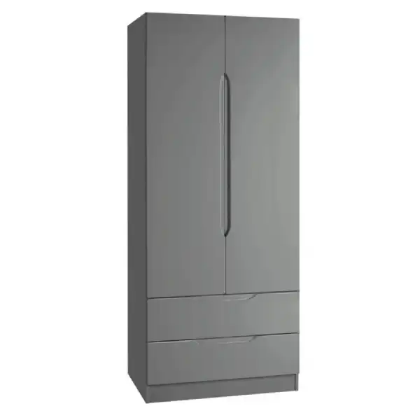 Montana 4 Colour All Gloss 2 Door Combi Wardrobe