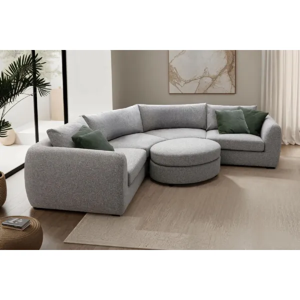 Spencer Arm Sectional RHF Grey