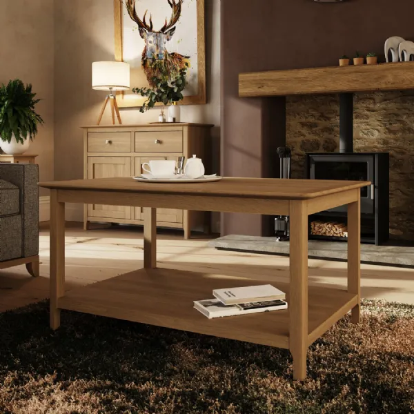 Taberno Oak Coffee Table Natural Oak