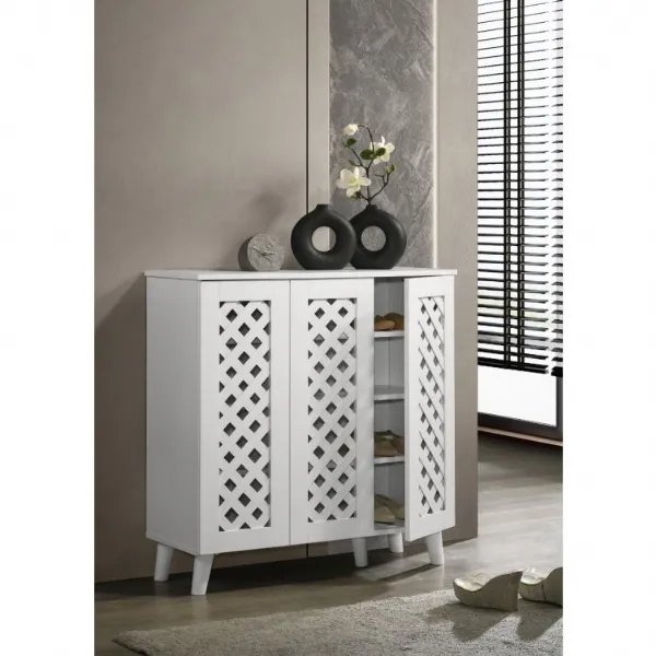 3 Door Shoe Cabinet