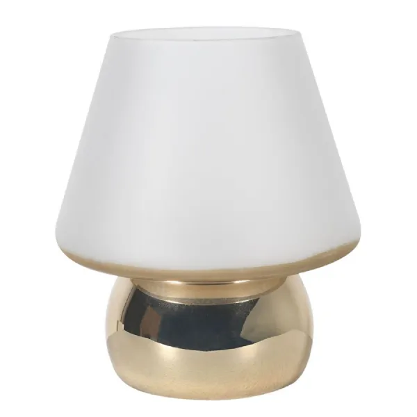Gold and White Mushroom Hurricane