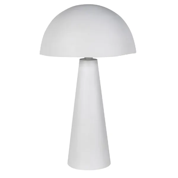 White Dome Table Lamp