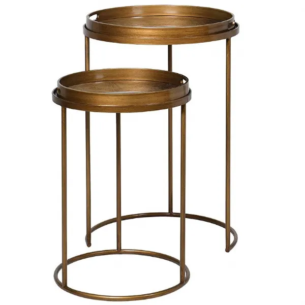Set Of 2 Map Tray Tables