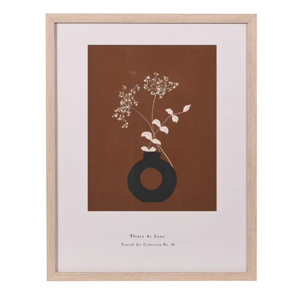 Fleurs De Lune Wall Art