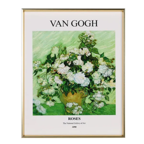 Van Gogh Flowers Framed Picture