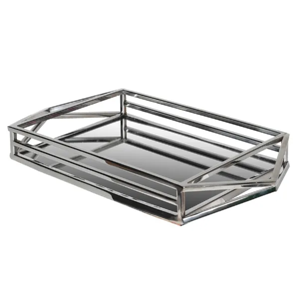 Nickle Mirrored Tray