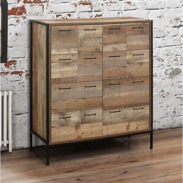 Industria Wood Effect Merchants Chest