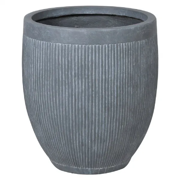 Grey Dolly Tub Planter