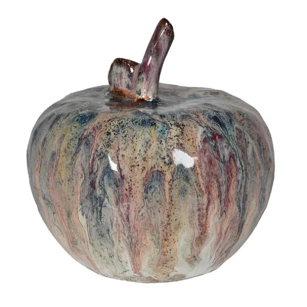 Brown Ombre Large Apple Ornament