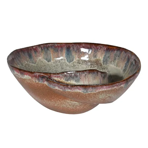 Brown Ombre Shell Effect Bowl