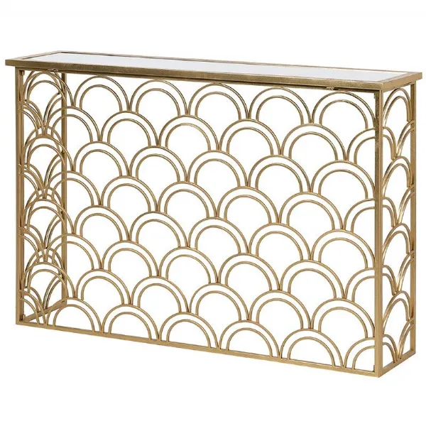 Arches Mirror Top Console