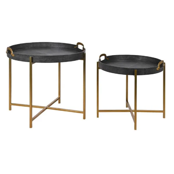 Set of 2 Hicks Tray Tables